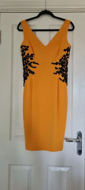 ESCADA dress and blazer set - worn once - Sunflower Yellow with black detail 6/8