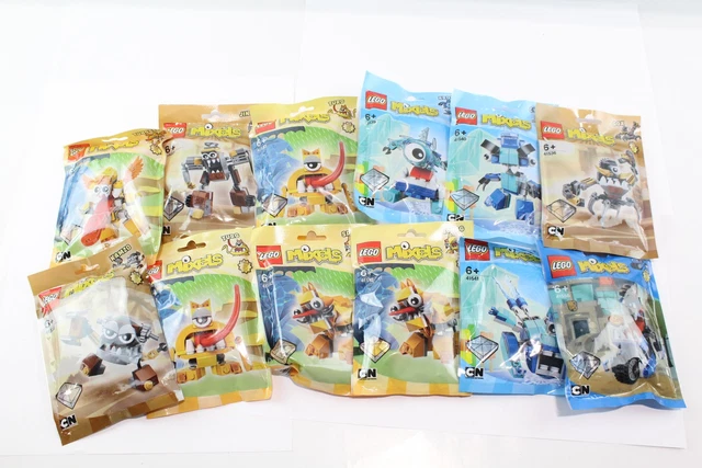 LEGO MIXELS CARTOON Network Sealed Complete Polybag Sets Retired Sets £ ...