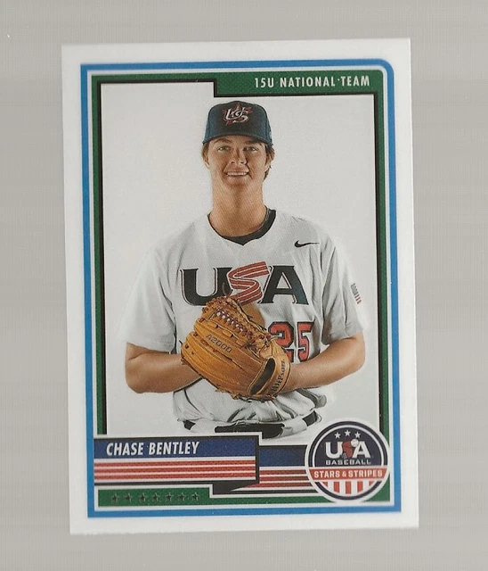 V76A) 2023 PANINI USA Baseball Stars and Stripes Chase Bentley RC 21 1