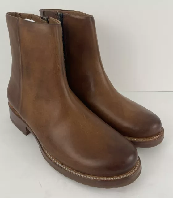 Frye Womens Veronica Inside Zip Boots Booties Bronze FR40079 NIB Size 9 M