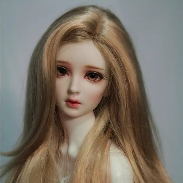 1/3 BJD Doll Women Female Resin Bare Ball Jointed Eyes + Face Makeup Girls GIFT