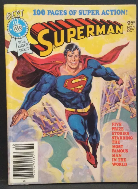 DC Special Blue Ribbon Digest - #1 - Superman - DC Comics - Newsstand - 1979 -VF