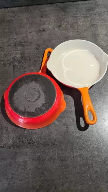 Le Creuset Cousances Lot De 2 Poéles En fonte émaillée n° 16