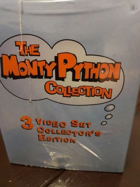 RARE. SEALED, RETRO. VHS Monty Python Collection sealed in original ...