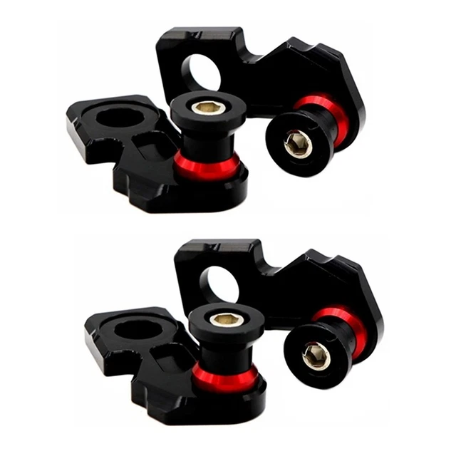 10x Bobine del Forcellone Posteriore del Blocco del Regolatore Della Catena Z3Q4