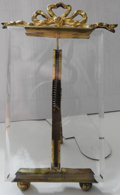 ANCIEN CADRE À poser, porte photo verre biseauté EUR 23,50 - PicClick FR