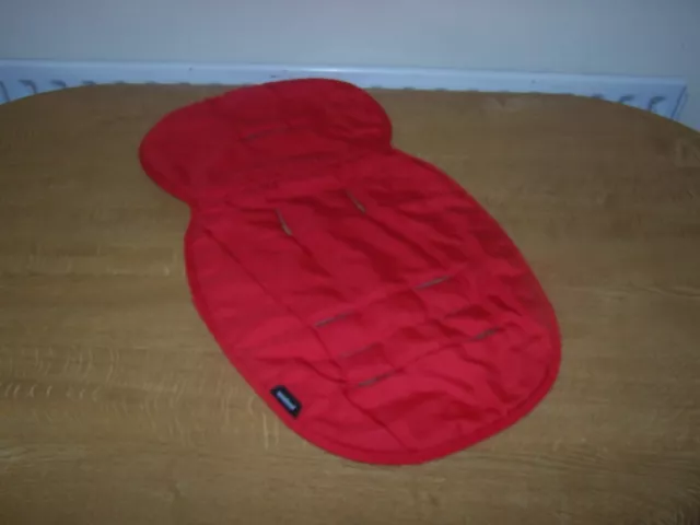 Buggy Phil And Teds Vibe/Verve V1/V2/V3 Segundo Revestimiento De Asiento Rojo=