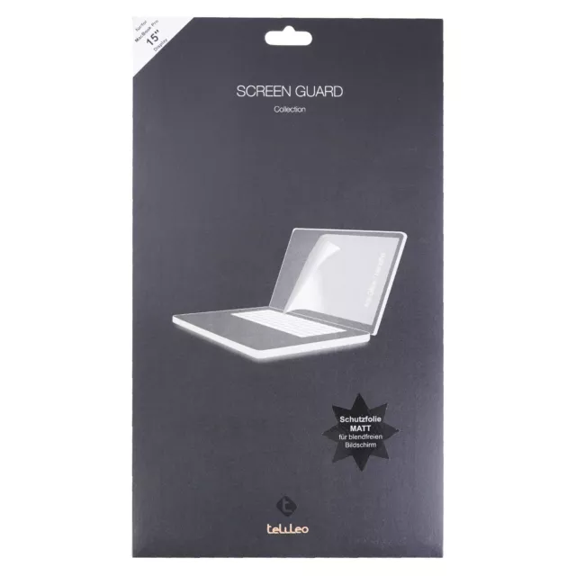 Protector Mate Pnatalla-Película Anti Glare Fulgor-Libre para Macbook Pro 15