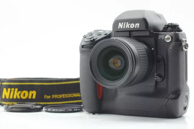[Cerca de MINT] Nikon F5 Cuerpo de cámara de película de 35 mm Lente AF...