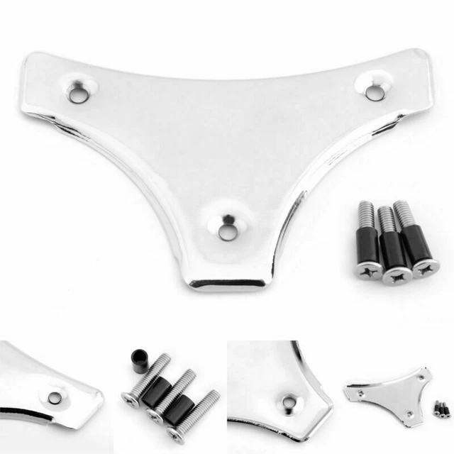 Schienali cromati Sissy Bar schienale piatto adatto Touring Road Glide 09+ AH