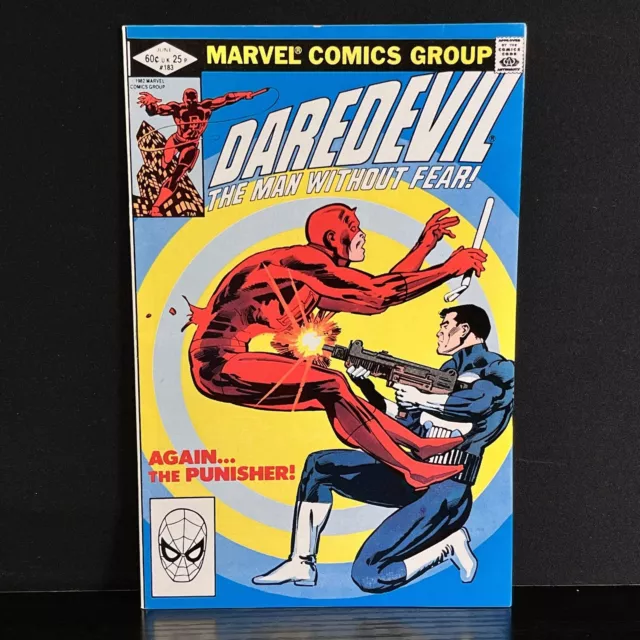 Daredevil # 183  VGC 1st Daredevil Vs Punisher Classic Frank Miller Cover