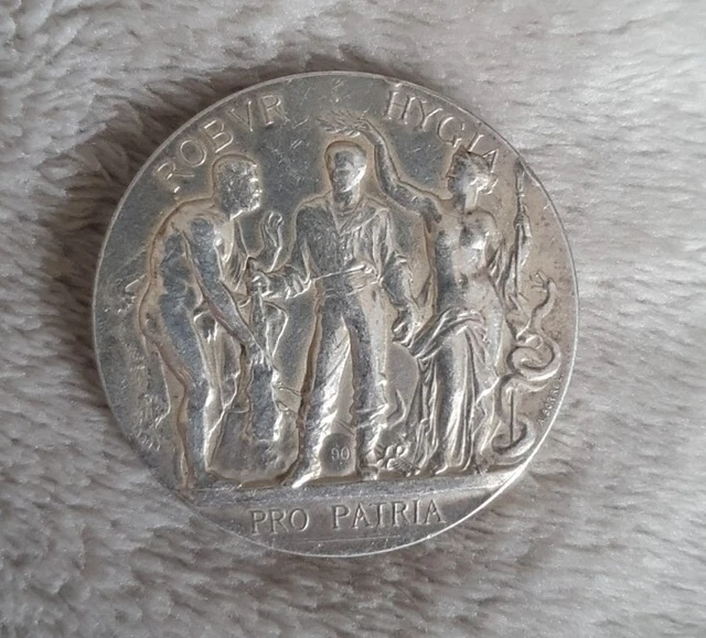 Médaille En Argent poids 38g
