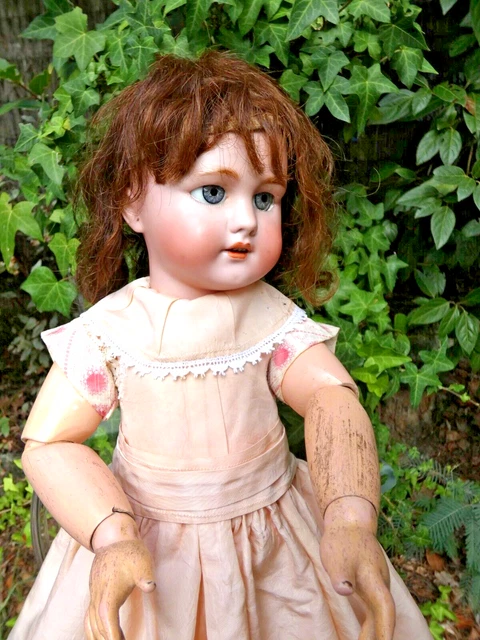 POUPEE ANCIENNE : Belle Tete De Poupée Ancienne En Porcelaine EUR 20,00