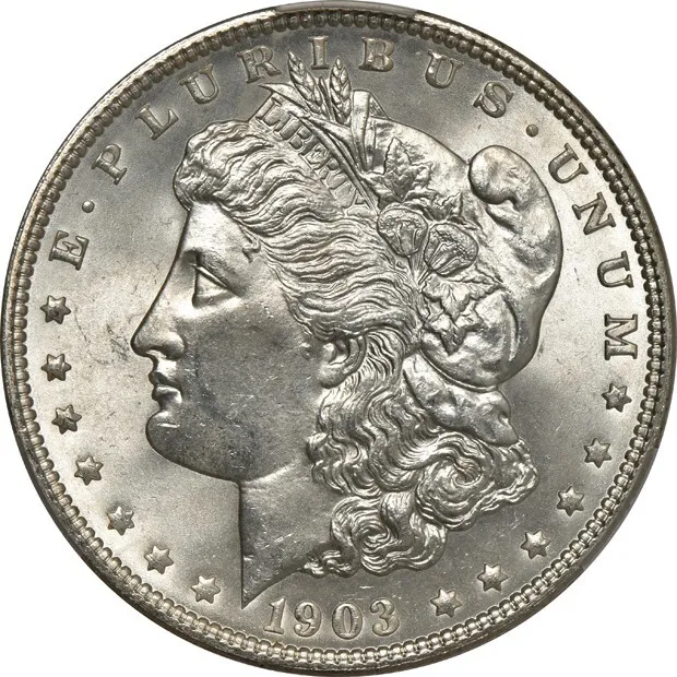 1903 Morgan Silver Dollar CACG, MS-63 $1, C00068346