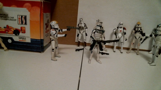 Star Wars Lot - Clone Republic Commando - 8 Loose Figures-New Photos