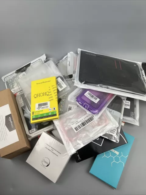 25 PCS Wholesale Lot iPhone 11 11 ProMax 12  12 Pro Samsung Galaxy Cases & More4