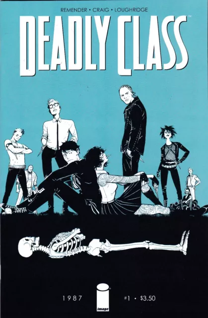 Deadly Class #1 Image Comics Rick Remender  2014  1St Print   Nm