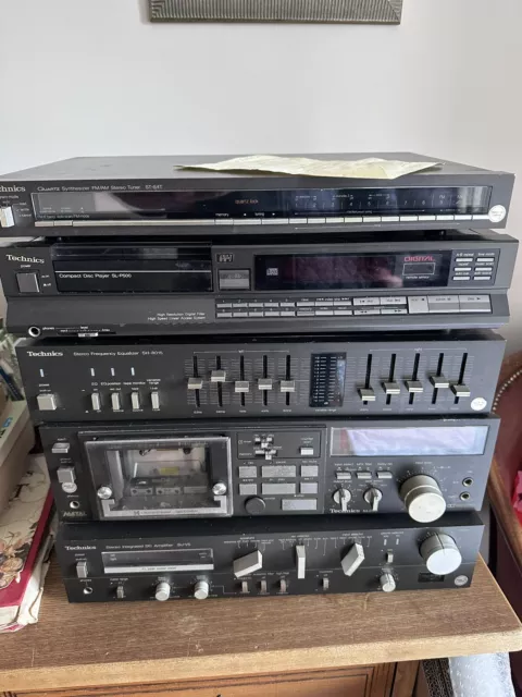 technics hifi stereo stack system Rare