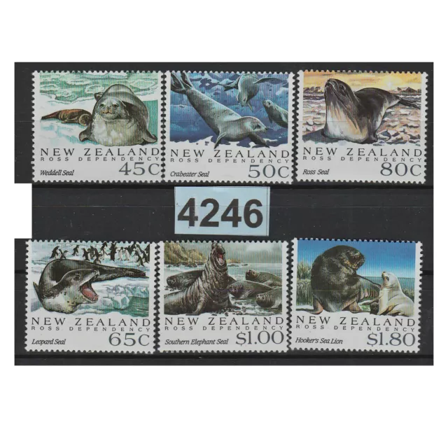 4246 NOUVELLE ZELANDE NEW ZEALAND 1992 LOT 6 TIMBRES NEUFS N** MNH N°1168 à 1173