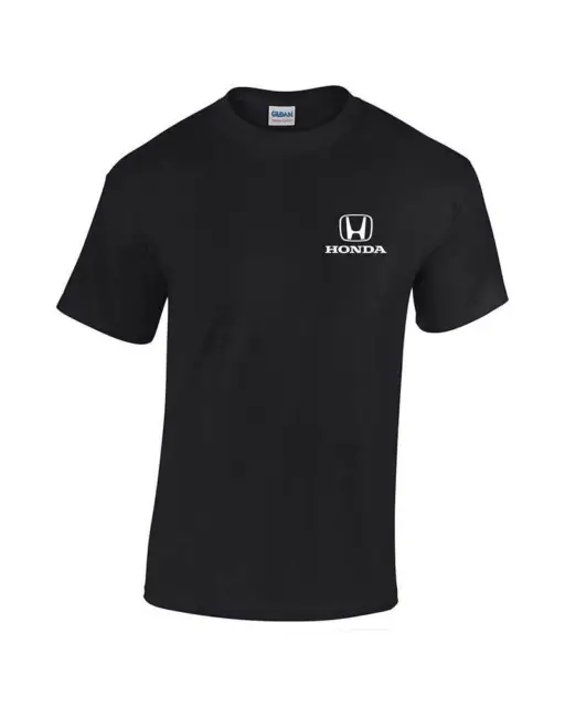 Honda Black/White Classic Logo Tee Shirt