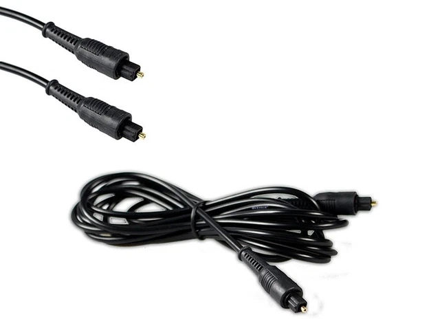 Cavo Audio Toslink SPDIF 10m - Fibra Ottica Digitale Per Hi-Fi, Home Theater, Colore Nero - Foto 5
