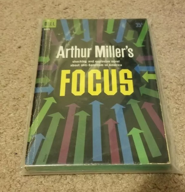 1959 FOCUS Arthur Miller Anti Semitism in America Dell Paperback 2nd Ptg JEWS