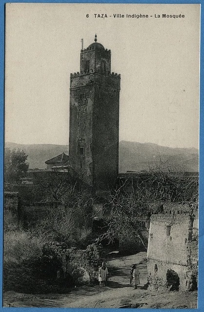 CPA MAROC: TAZA - Ville Indigène - La Mosquée