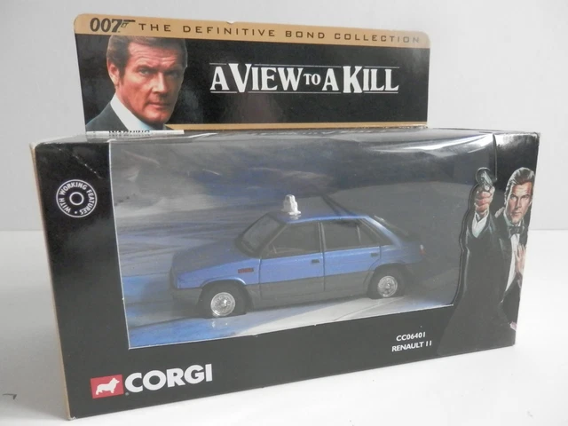 James Bond Renault 11 Taxi Half A View To A Kill Bond in Motion Collec