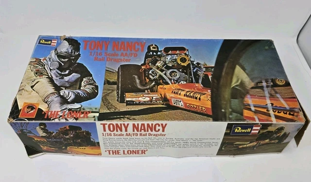 Tony Nancy 'The Loner' 1/16スケール ORIGINAL 1972 H1480 Tony Nancy The Loner AA/FD Dragster 1:16