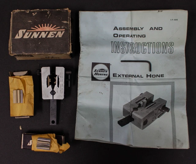 Sunnen External Hone FA E .12 - .40" With Box Instructions Extra Stones FA10AA75