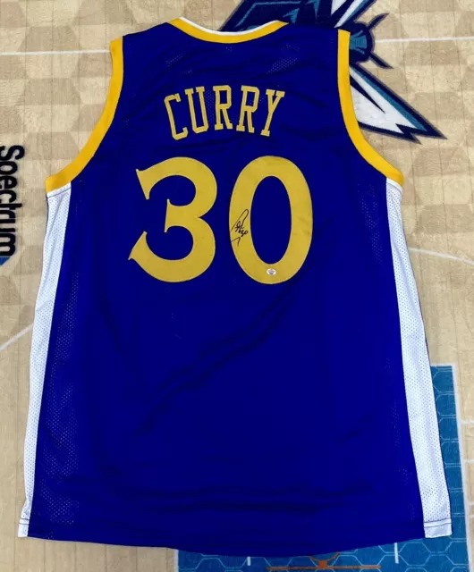 Stephen Curry Signed Autographed Pro Style Jersey W/COA Golden State Warriors