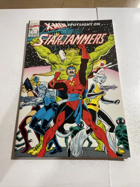 X-Men Spotlight on Starjammers #1 and 2 complete Set 2
