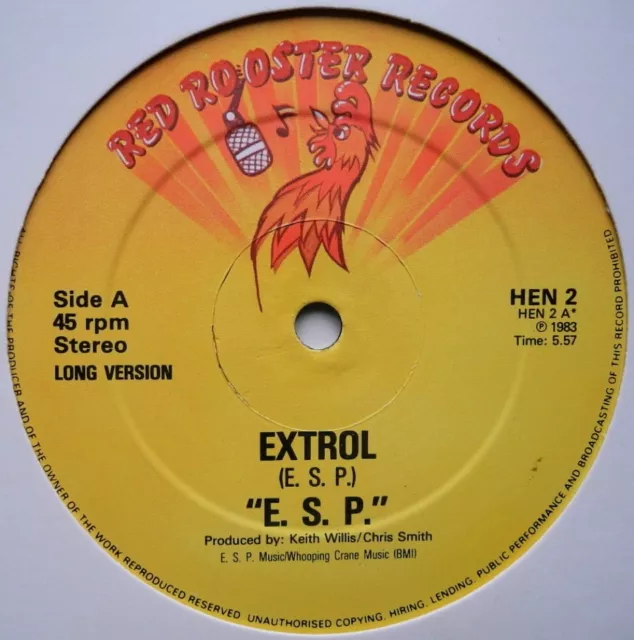 12" Us**E.s.p. - Extrol (Red Rooster Records '83)**30969