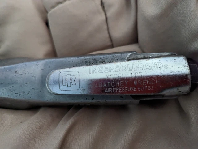 Ingersoll Rand Model IR 107 XP 3-8" Drive Air Ratchet Wrench see description 2