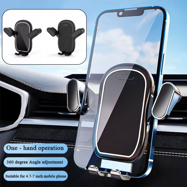 Miracase Support de téléphone Portable antidérapant pour bouches d'aération  de Voiture, Support de Voiture Universel pour Smartphone pour  iPhone/Samsung/Huawei,…