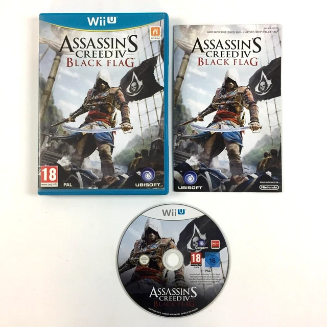ASSASSIN'S CREED IV Black Flag Jeu Sur Nintendo Wii U EUR 23