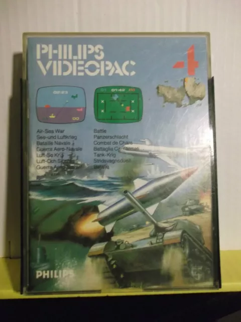 Philips Videopac 4   Spielecassette für  Philips G7000 / G7400