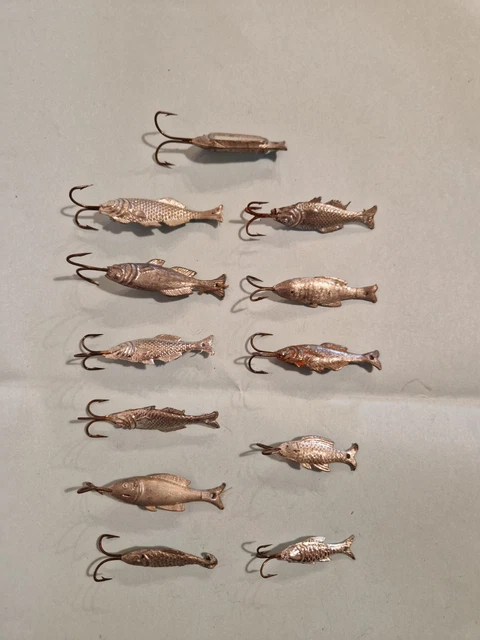 Leurres anciens pour la pêche au moulinet - Collection