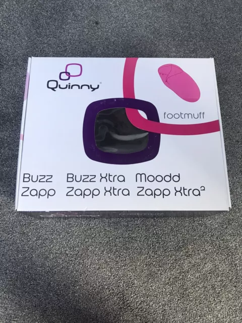 Quinny Rachel Zoe Fußmuff neu versiegelt Buzz Xtra Moodd Zapp Xtra 2