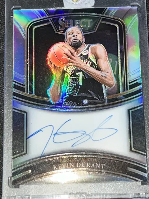 Kevin Durant On-Card Auto /49!!!   2020 Panini Select