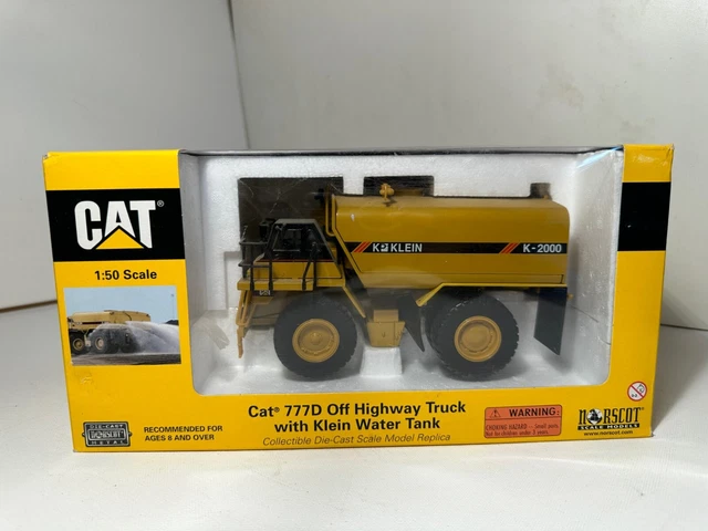 Norscot 1/50 Caterpillar CAT MEGA MWT30 – Camion Citerneau Jaune, Collection