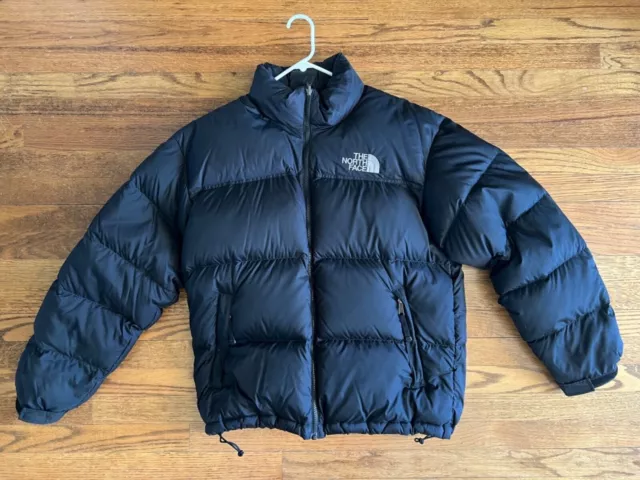 The North Face Nuptse 700 Fill Goose Down Insulated Jacket Mens Large Black