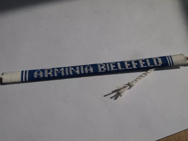 arminia bielefield     handwoven wristband