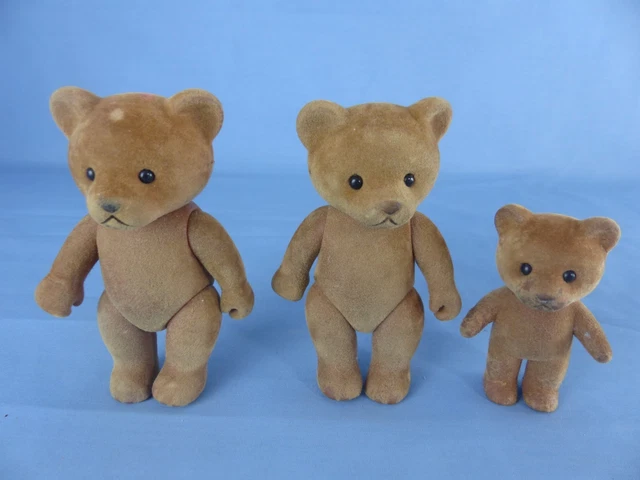 Figurine Sylvanian Families Ours Brown Bear Timbertop – Tomy 1985 – Vintage