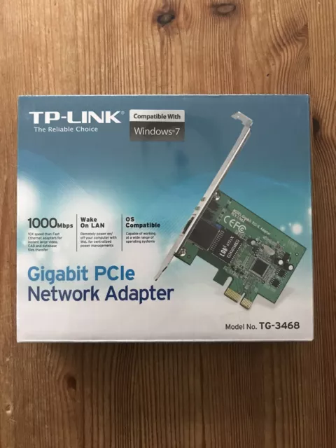 TP-LINK Gigabit PCI Express TG-3468 Network Adapter