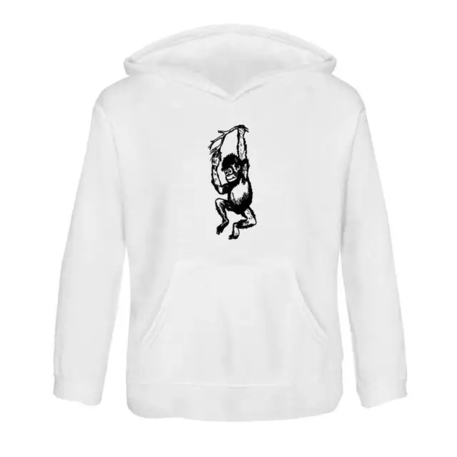 'Orangutan Infant' Children's Hoodie / Hooded Sweater (KO034739)