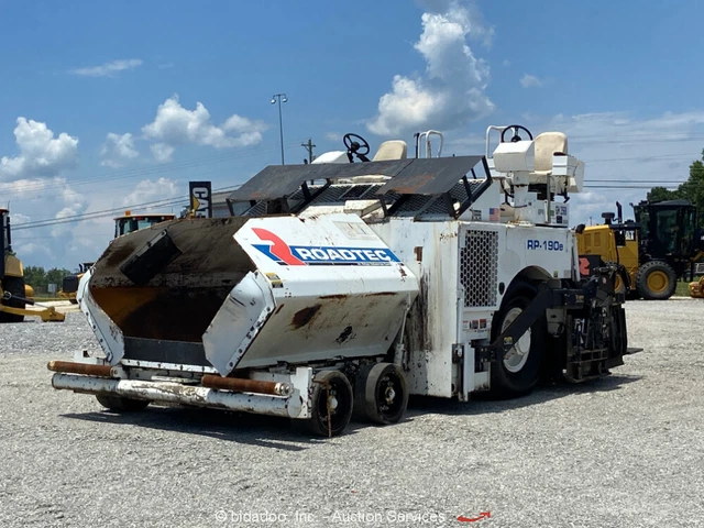 2016 Roadtec RP190E 10'-19' Asphalt Paving Equipment Paver Cummins
