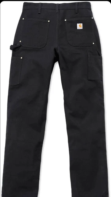 Carhartt Herren Hose Duck D. Front Logger Pant Schwarz