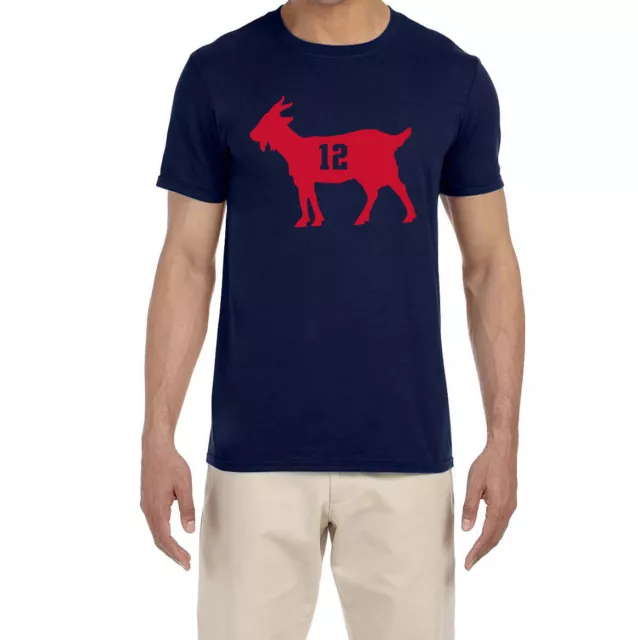 New England Patriots "Tom Brady Goat" T-Shirt