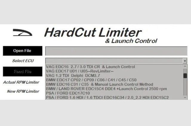 ✔️ V3.8 Hard cut / launch control